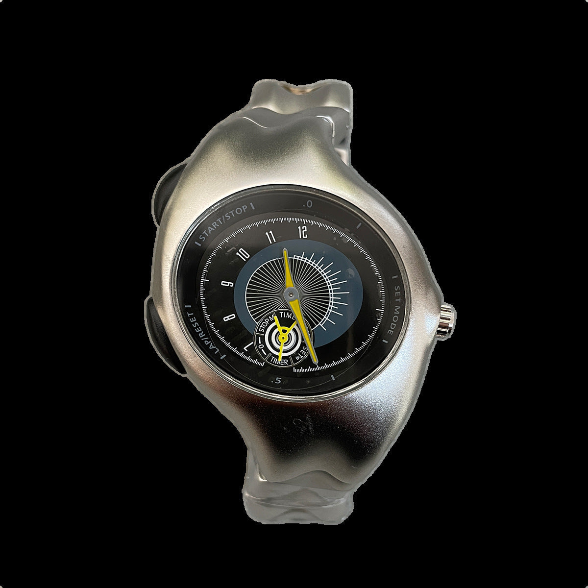 Middle-aged Y2k Original Non-mechanical Watch Twisted Retro Fashion High-end Ins Niche Quartz Watch