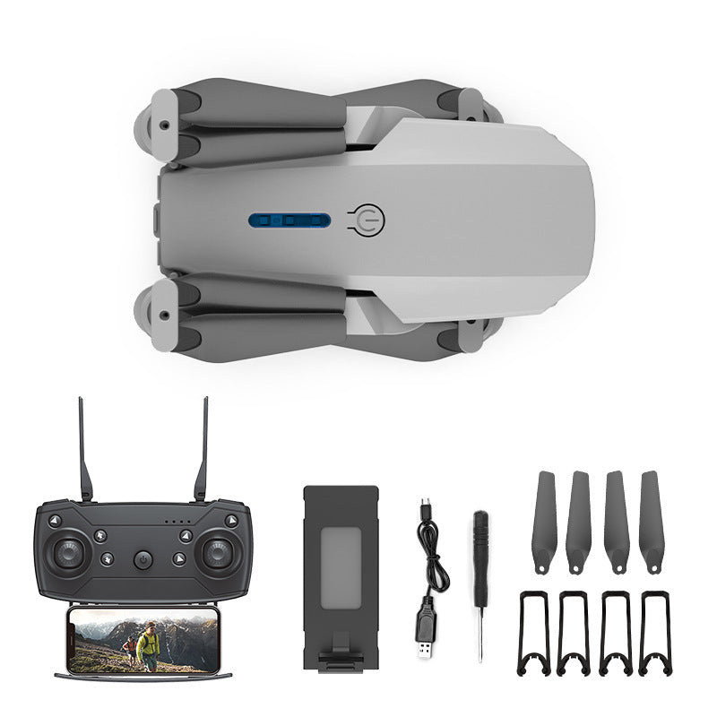 E88 PRO UAV Aerial Photography HD Long Endurance Fixed Height Cross-border Quadcopter E525 Remote Control Aircraft