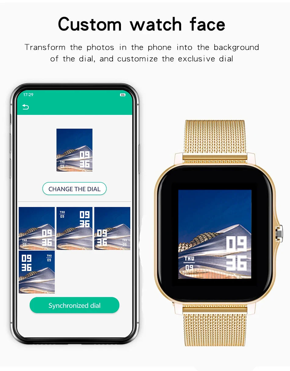 HD Smartwatch with Bluetooth Call