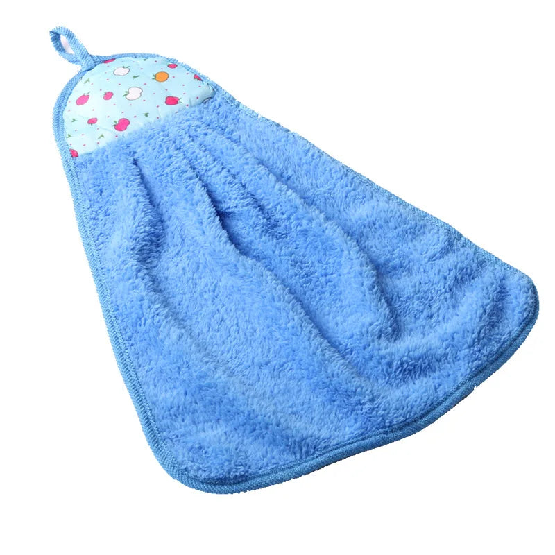 Soft Microfiber Hanging Hand Towel