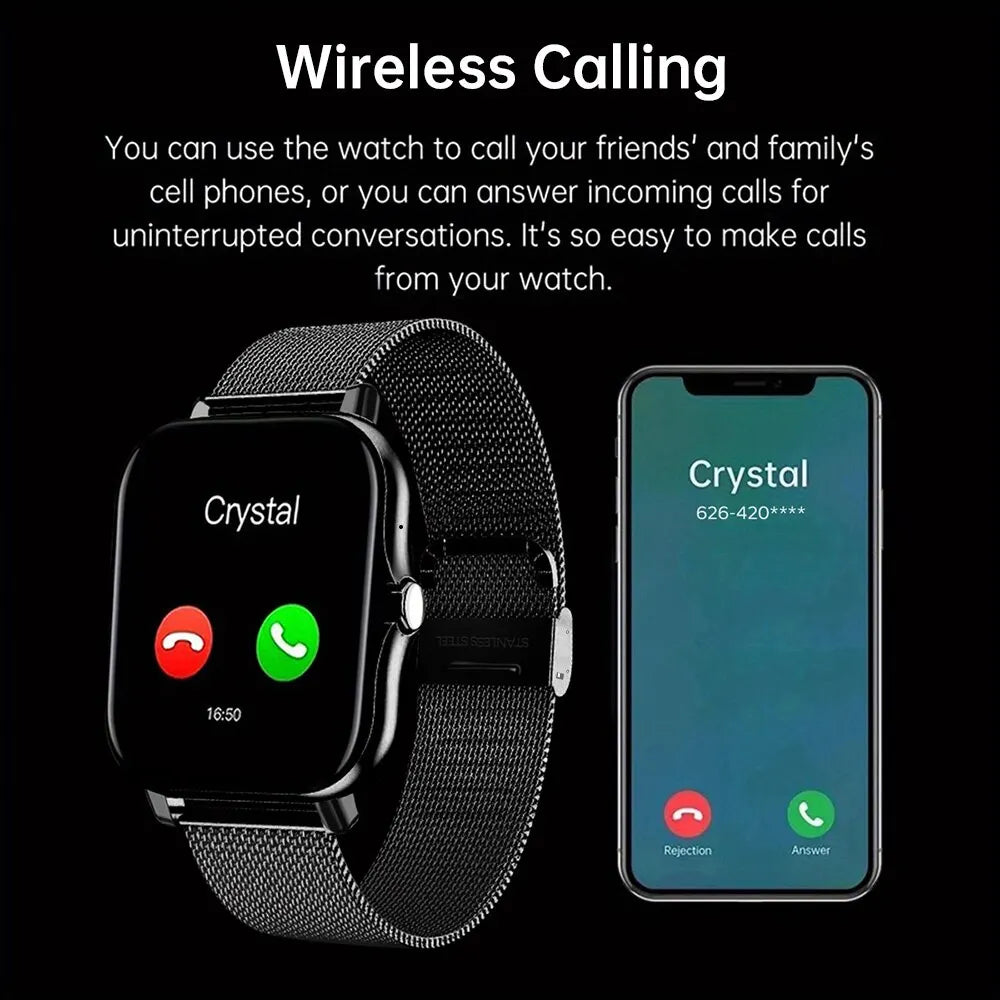 HD Smartwatch with Bluetooth Call