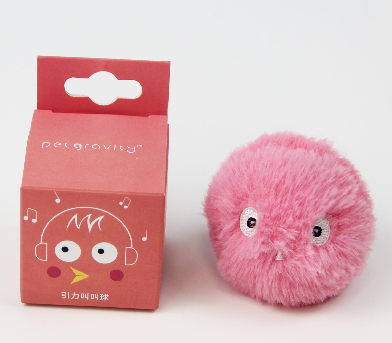 Smart Cat Toys – Interactive Plush Catnip Toy Ball with Realistic Animal Sounds for Cats & Kittens
