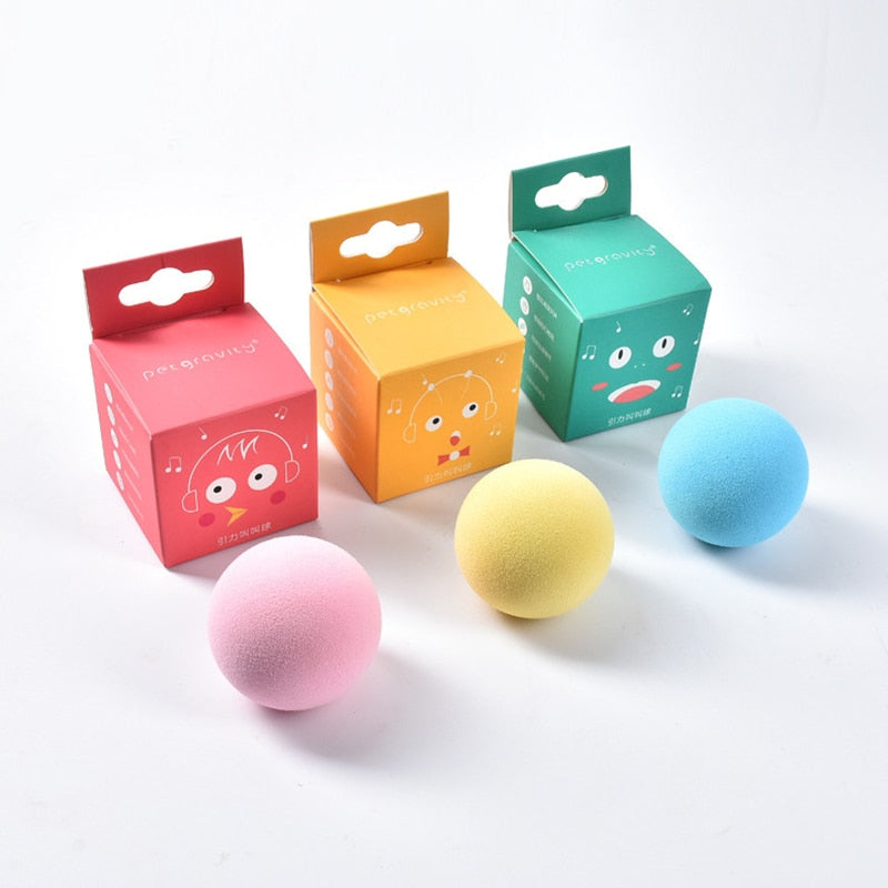 Smart Cat Toys – Interactive Plush Catnip Toy Ball with Realistic Animal Sounds for Cats & Kittens