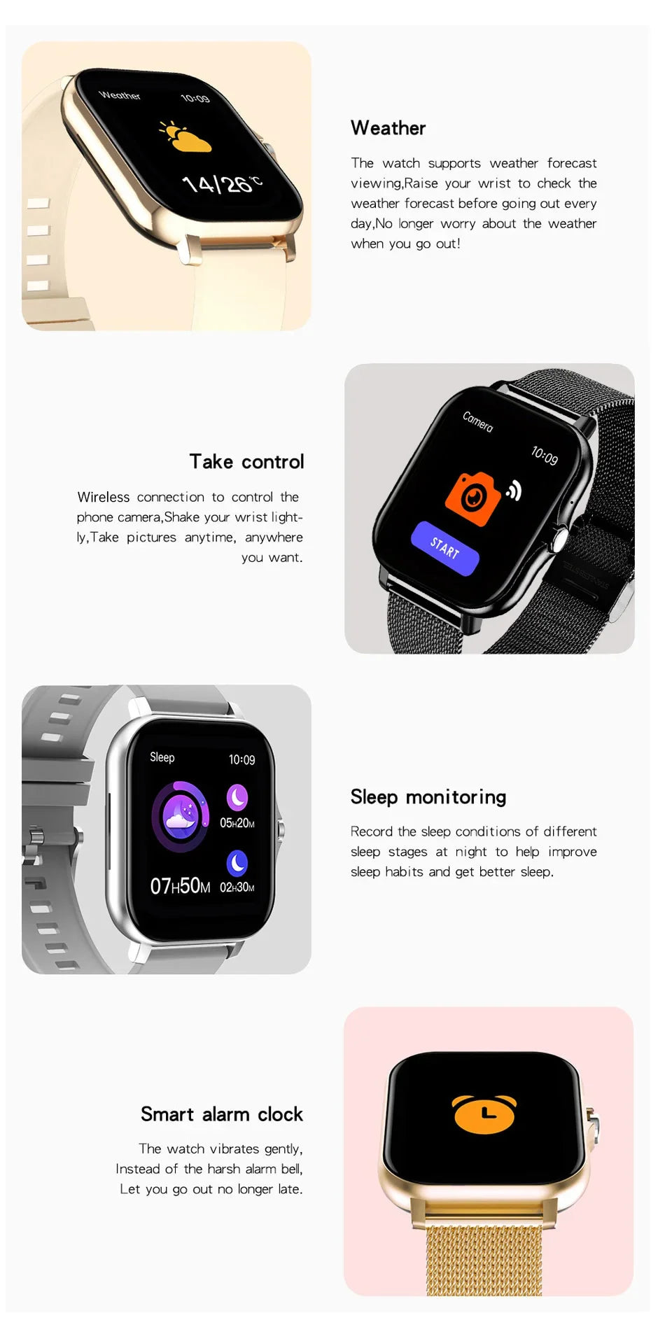 HD Smartwatch with Bluetooth Call