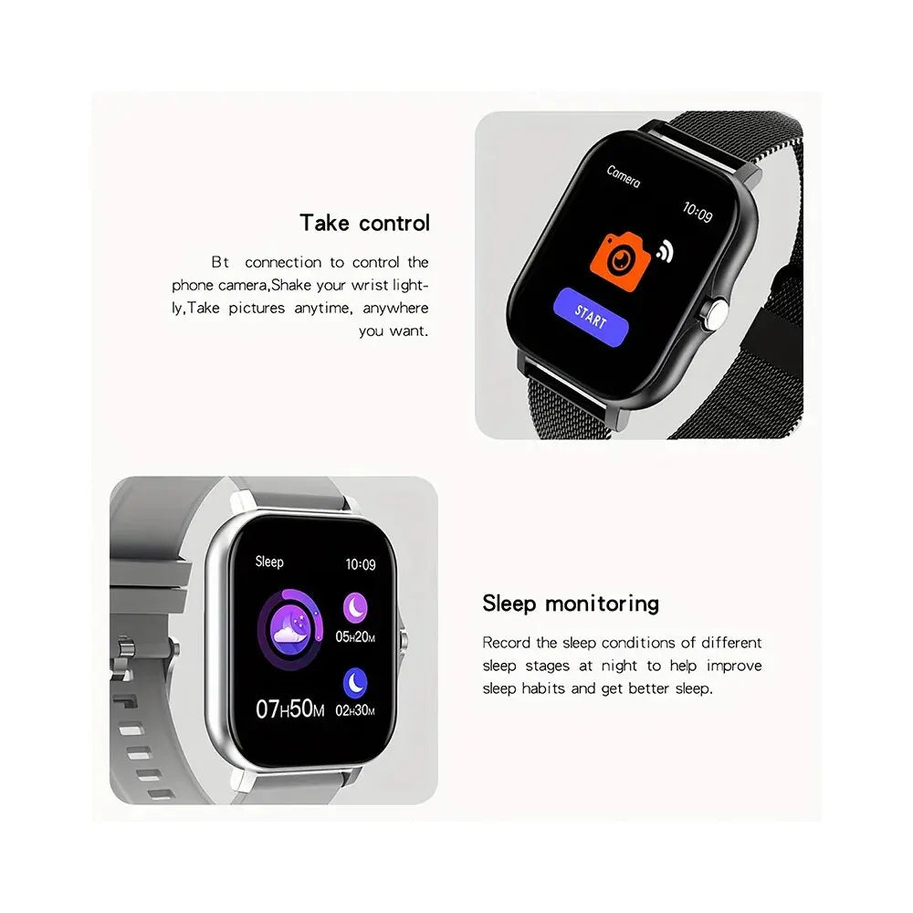 HD Smartwatch with Bluetooth Call