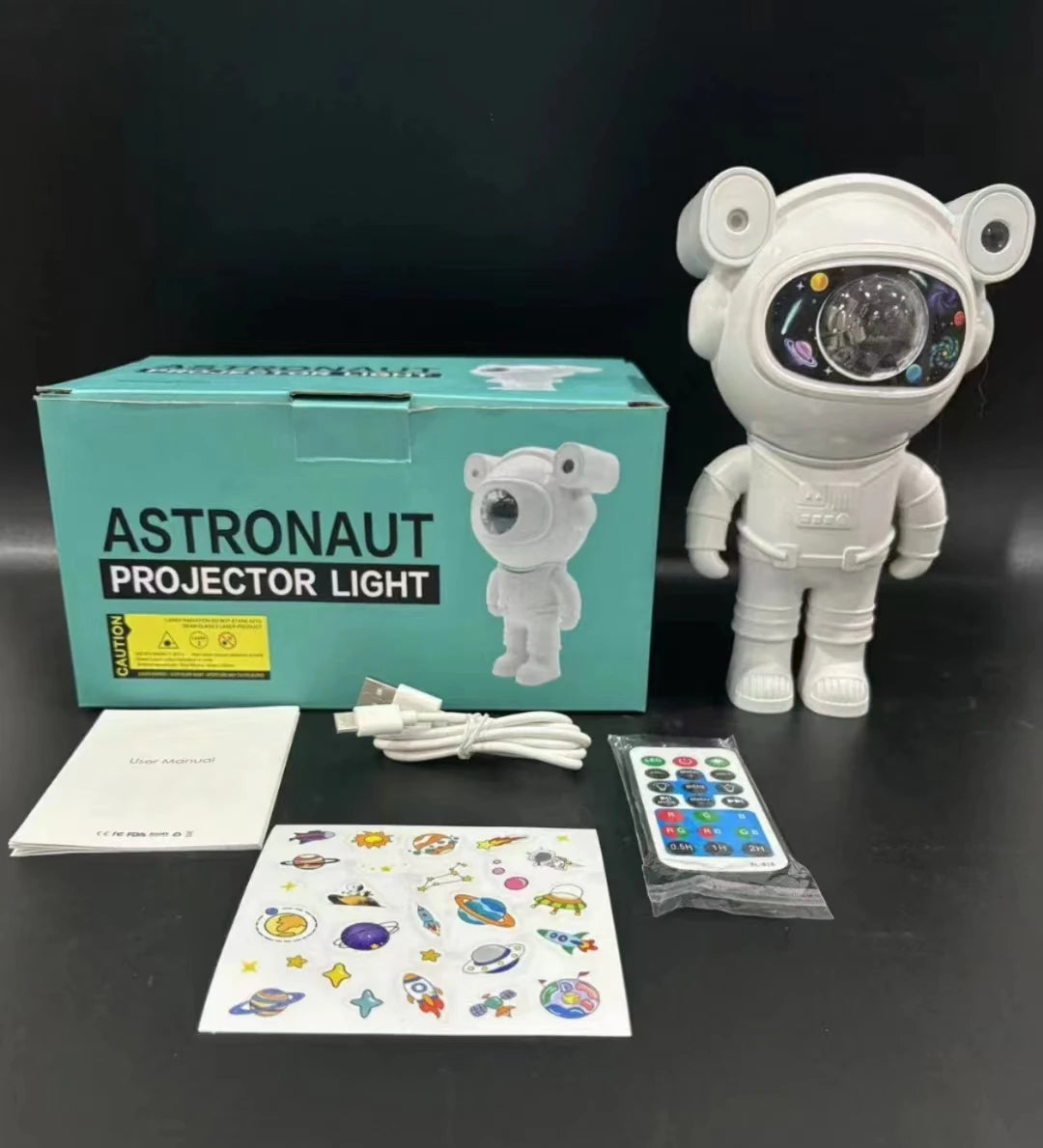 Astronaut Galaxy Star Projector