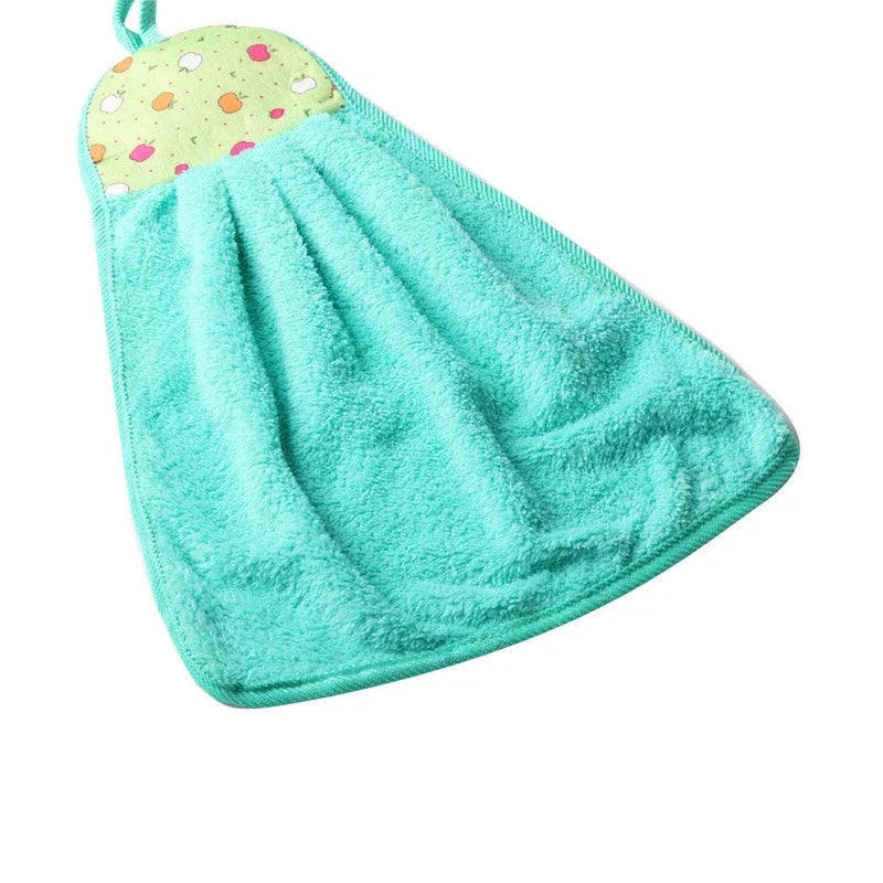 Soft Microfiber Hanging Hand Towel