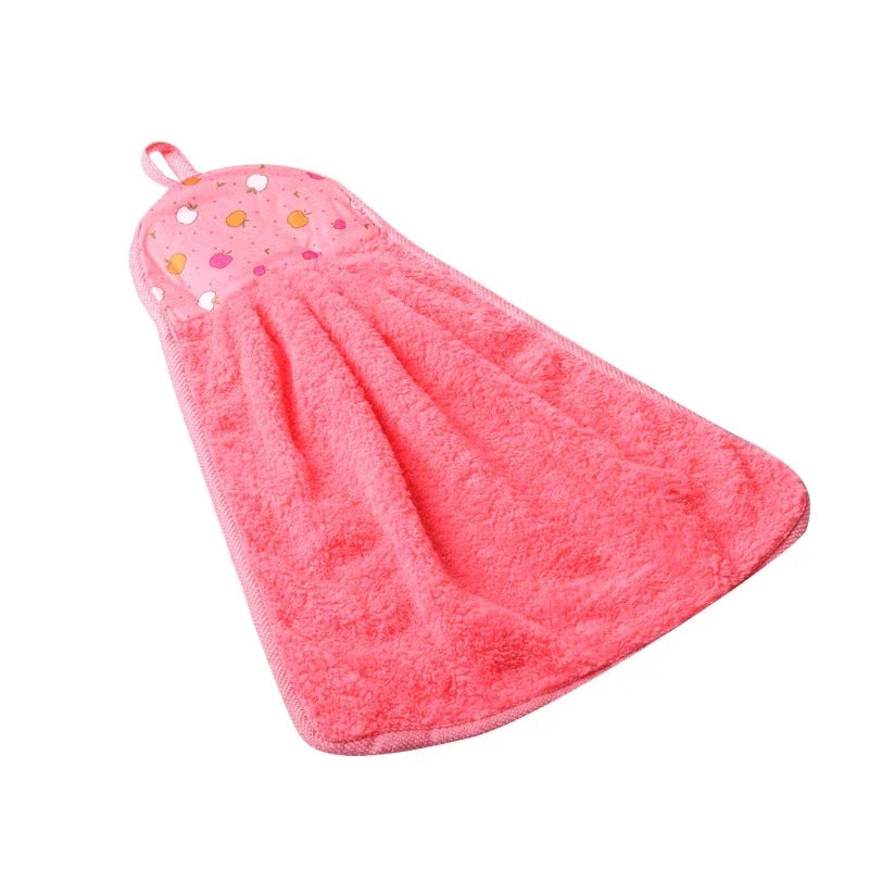 Soft Microfiber Hanging Hand Towel