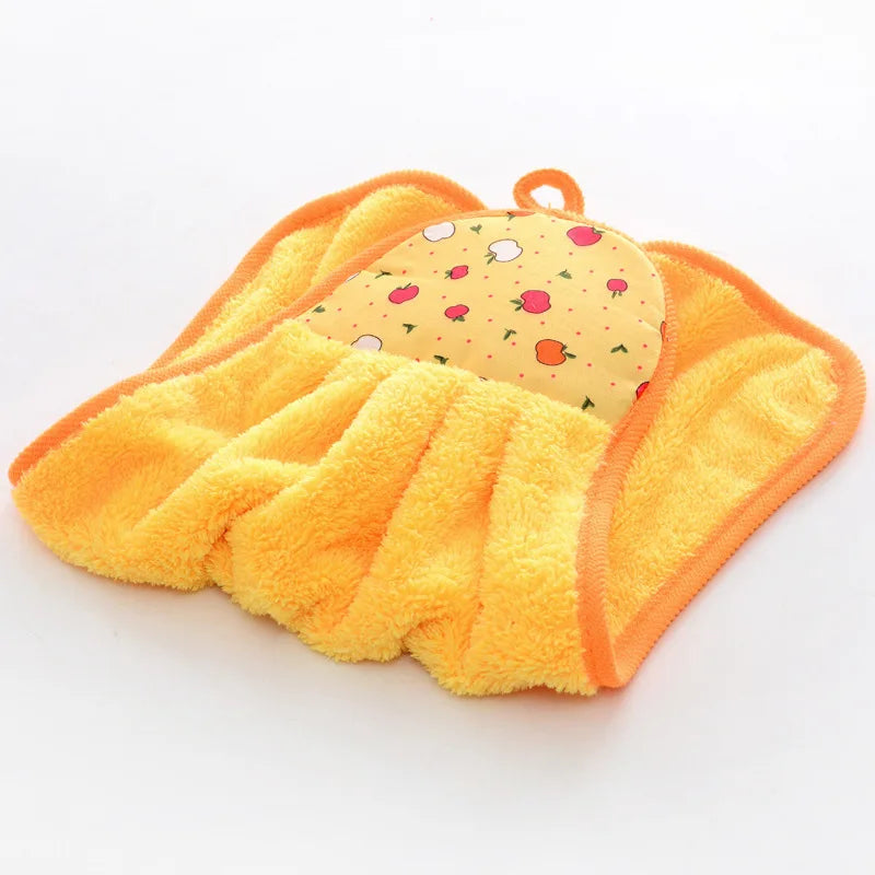 Soft Microfiber Hanging Hand Towel