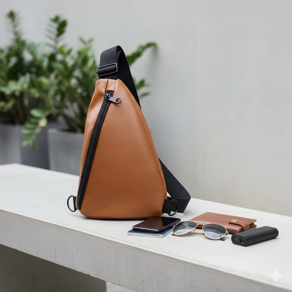 Karar Flux – Premium Leather Crossbody Bag