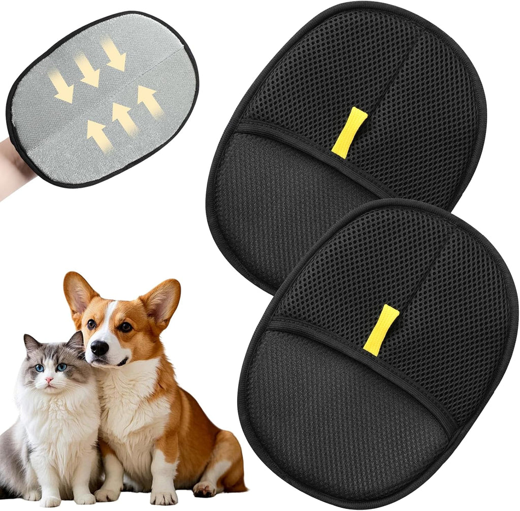 FurGone Pet Hair Remover Glove – Gentle Grooming Glove for Cats & Dogs | Shed-Free Home