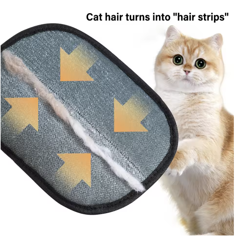 FurGone Pet Hair Remover Glove – Gentle Grooming Glove for Cats & Dogs | Shed-Free Home