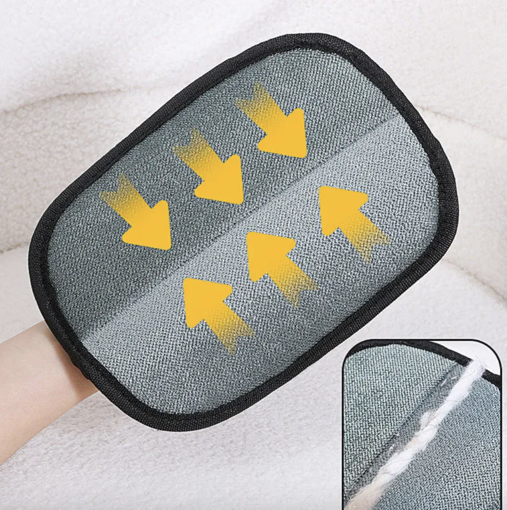 FurGone Pet Hair Remover Glove – Gentle Grooming Glove for Cats & Dogs | Shed-Free Home