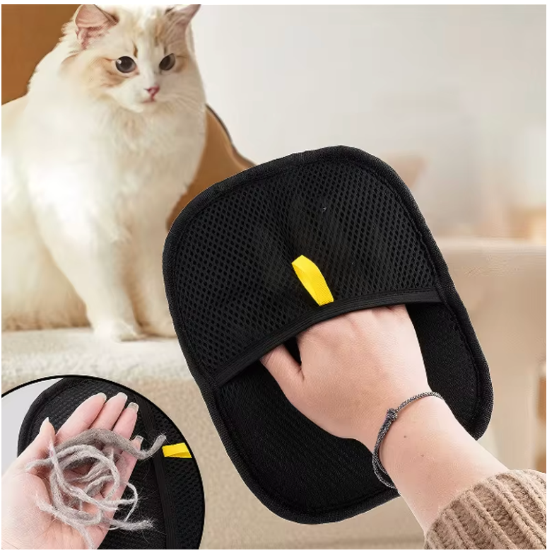 FurGone Pet Hair Remover Glove – Gentle Grooming Glove for Cats & Dogs | Shed-Free Home